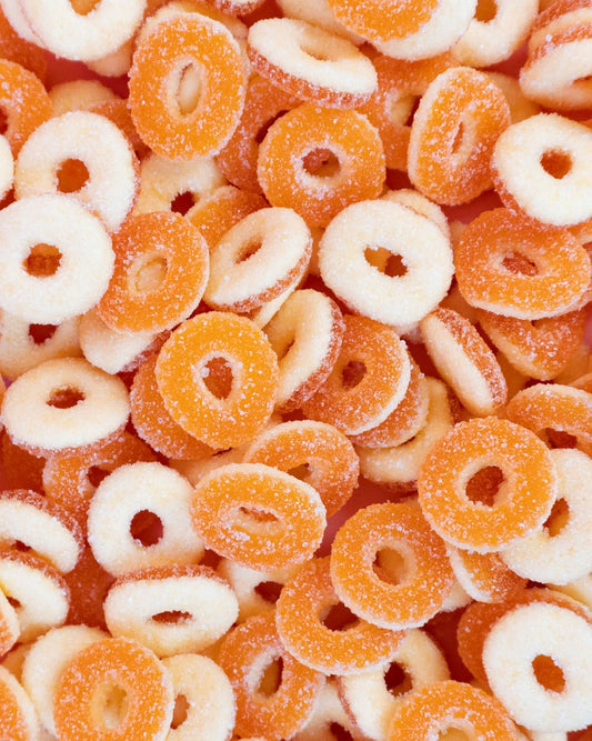 Peach Rings (Sugarfree) - Scandi Candy Swedish Candy Shop