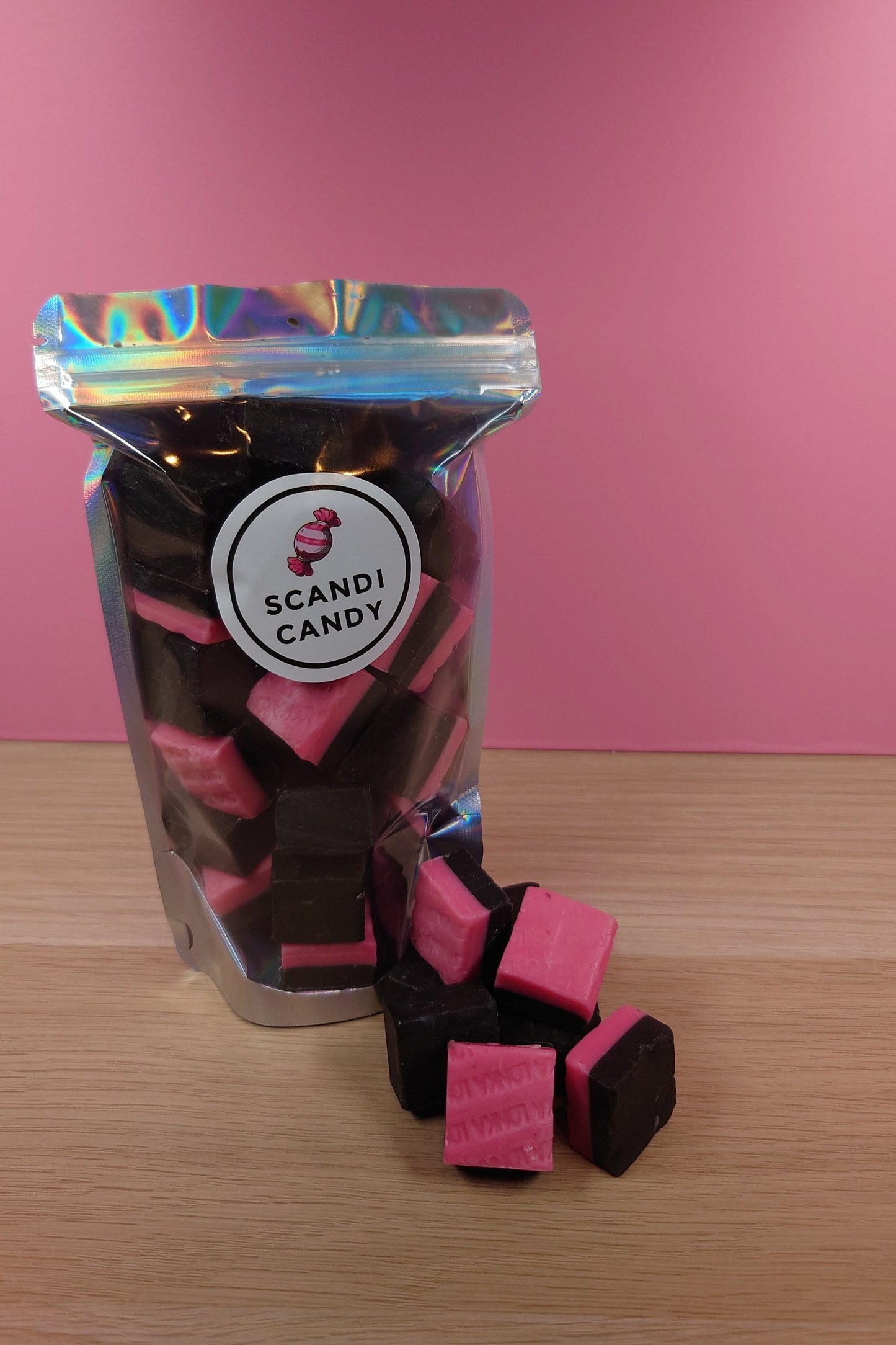 Licorice Raspberry Fudge Mix 300g