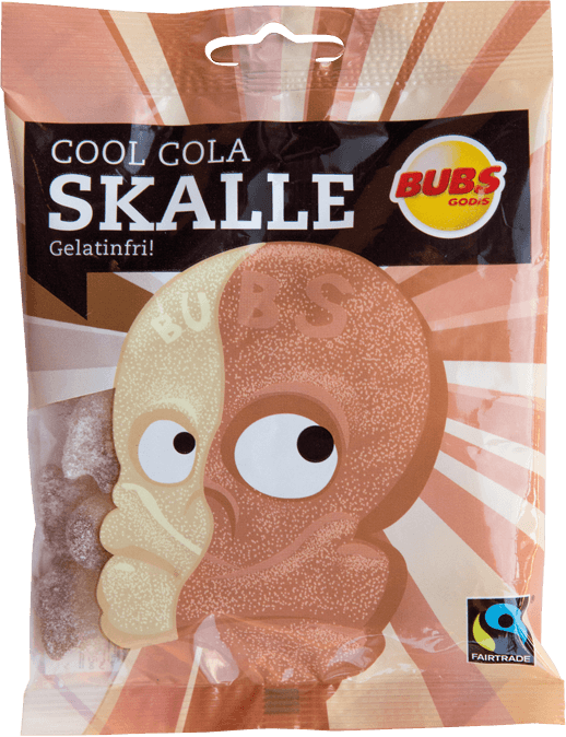 Bubs Cool Cola Skulls Minis 90g