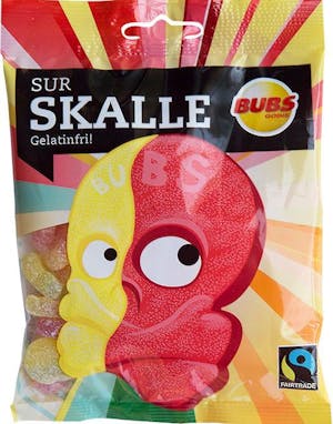 Bubs Sour Skull Minis 90g