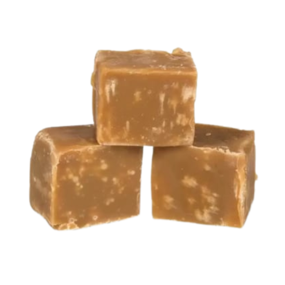 Salted caramel fudge