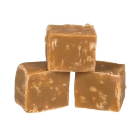 Salted caramel fudge