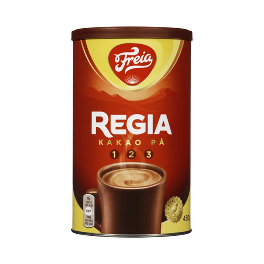 Chocolate Drink Mix 450g Can Regia – Norwegian Sjokoladedrikk