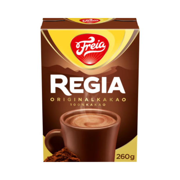 Regia Cocoa Original 260g (Freia) – Authentic Norwegian Cocoa