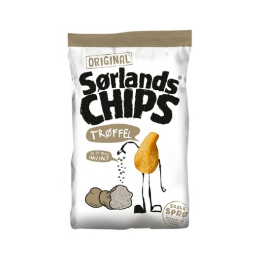 Truffle & Sea Salt Chips 140g – Sørlandschips Trøffel & Havsalt