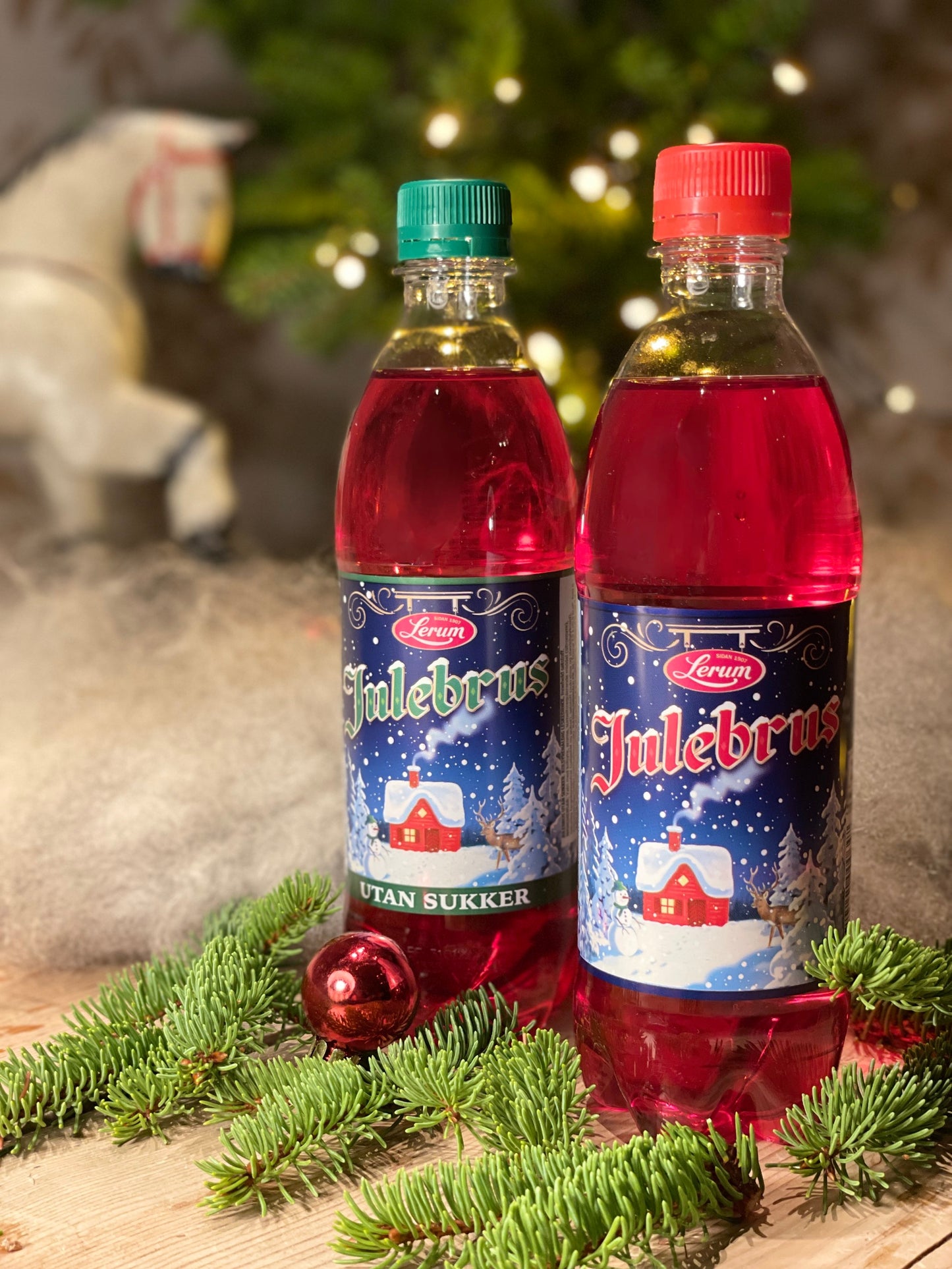 Lerum Christmas Soda Sugarfree 0,5L - Julebrus