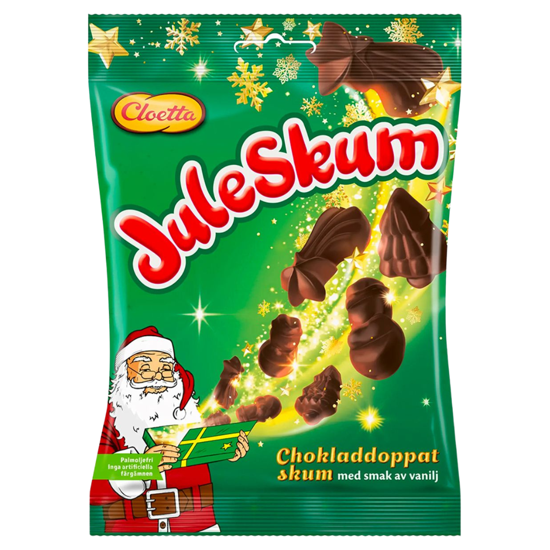 Christmas Foam Chocolate-dipped 140g