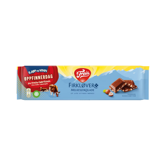 Freia Milk Chocolate Firkløver 200g – Firkløver Melkesjokolade