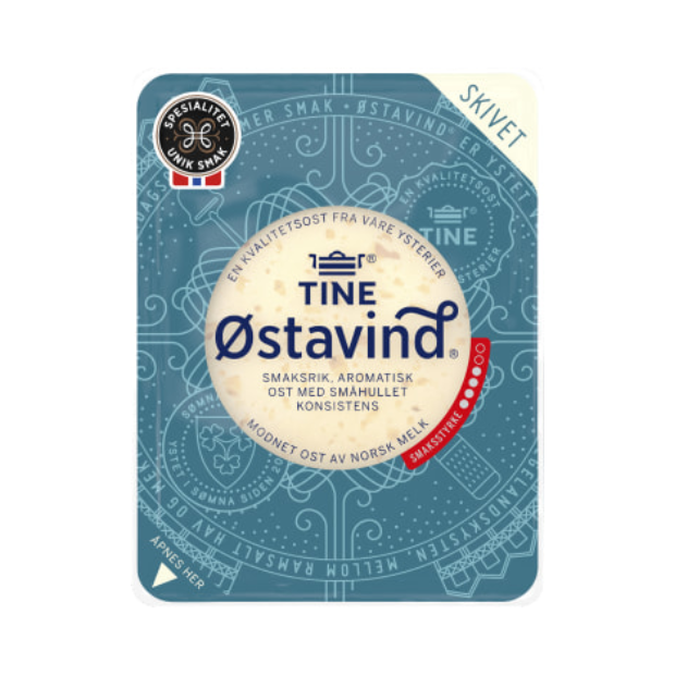 Tine Østavind Cheese Sliced 150g – Østavind Ost Skivet