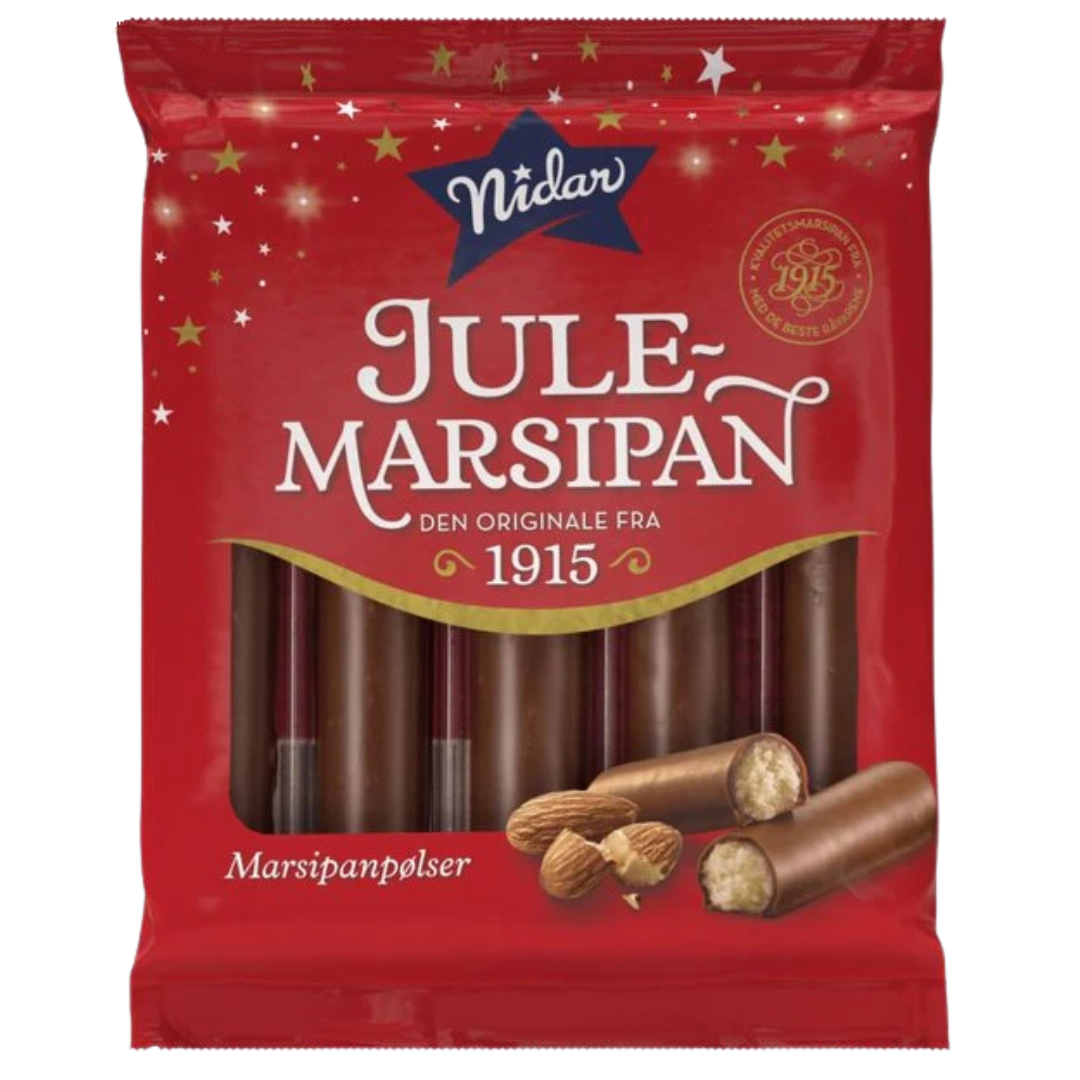 Nidar Christmas marzipan 100g