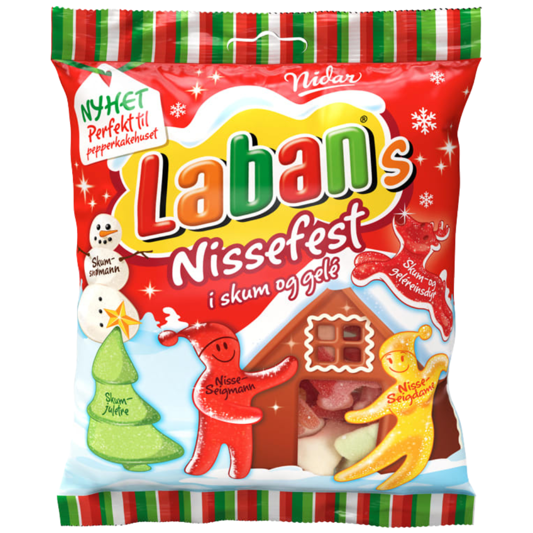 Laban Santa Party - Nissefest 350g