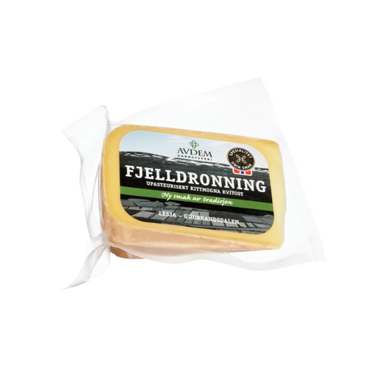 Mountain Queen Cheese approx. 230g Avdem Fjelldronning Upasteurisert