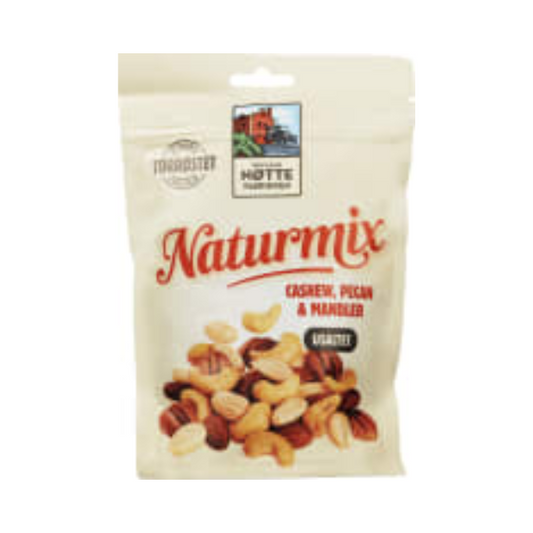 Natural Mix Nuts Unsalted 160g – Nøtter u/Salt