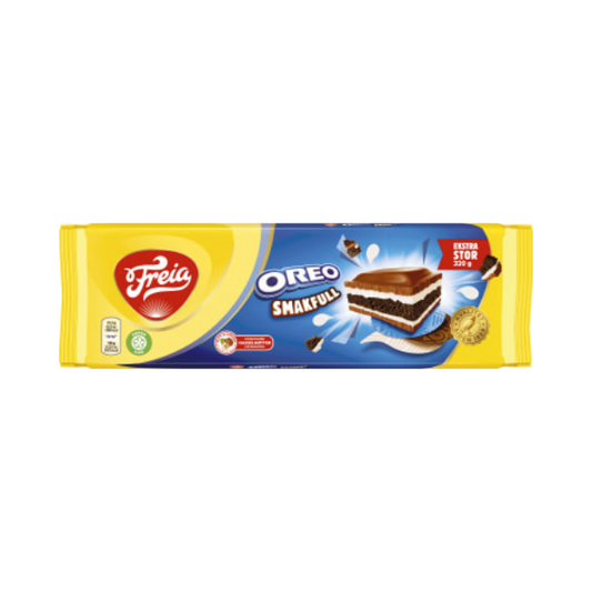 Freia Oreo Chocolate 320g – Flavorful Norwegian Oreo Smakfull