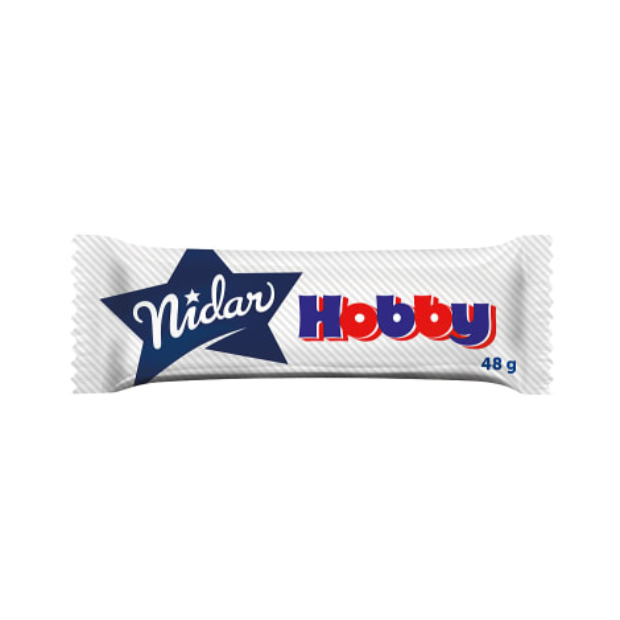 Hobby Chocolate Bar 48g Nidar