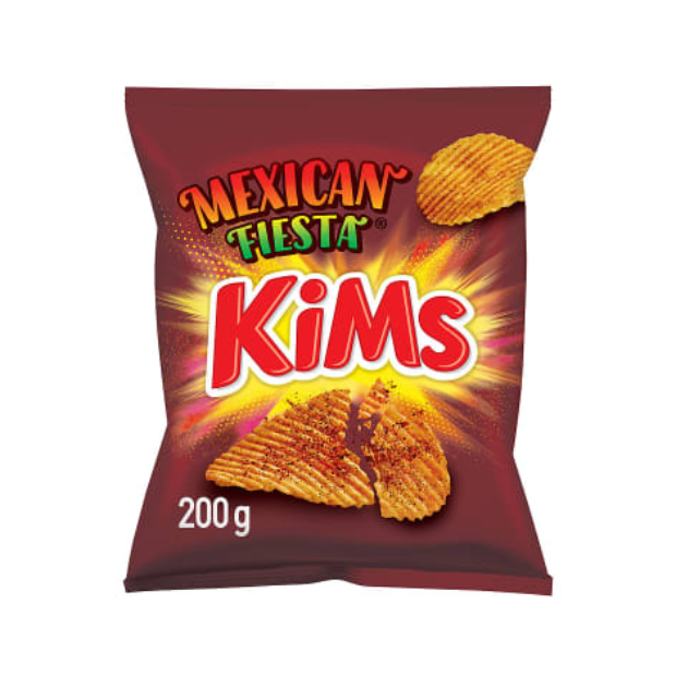 Potato Chips Mexican Fiesta 200g (Kims) – Mexican Fiesta Chips