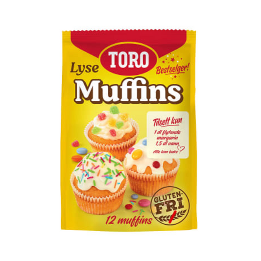 Toro Gluten-Free Plain Muffin Mix 331g – Lyse Muffins