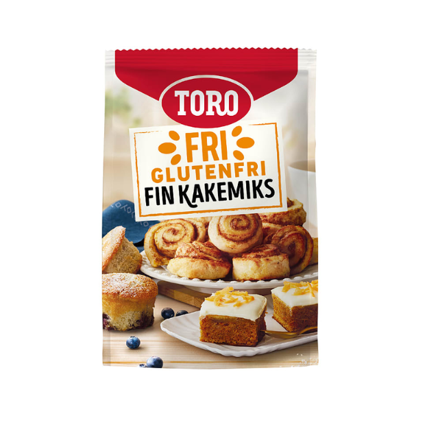 Toro Gluten-Free Fine Cake Mix 370g – Glutenfri Fin Kakemiks