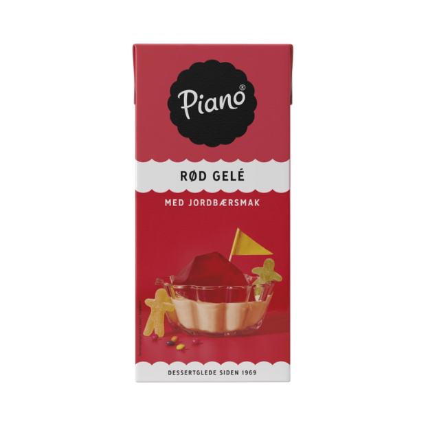 Strawberry Jelly 1L – Jordbærgele Piano