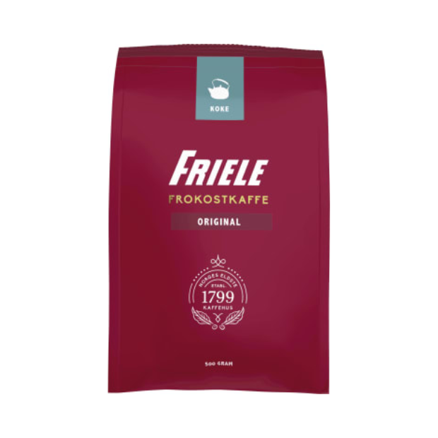 Friele Breakfast Coarse Ground Coffee 500g - Friele Frokostkaffe Koke