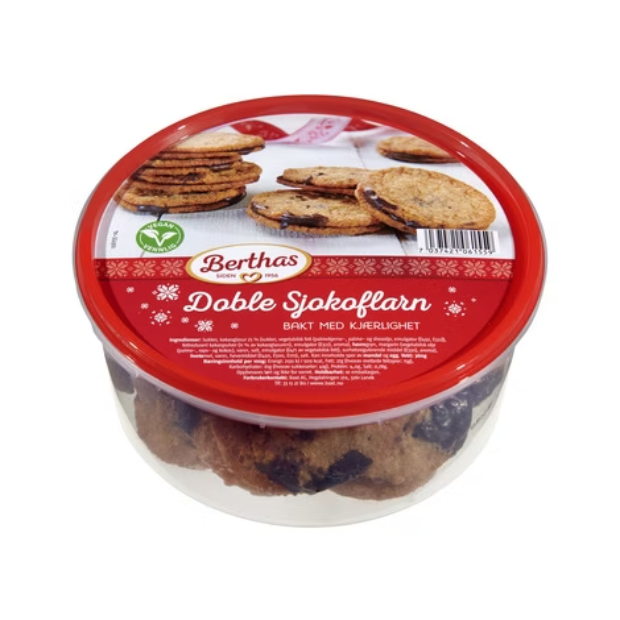 Double Chocolate Flarn 360g Berthas