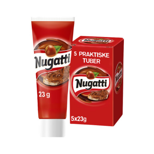 Nugatti Portion Pack 5x25g Tube – Nugatti Porsjon