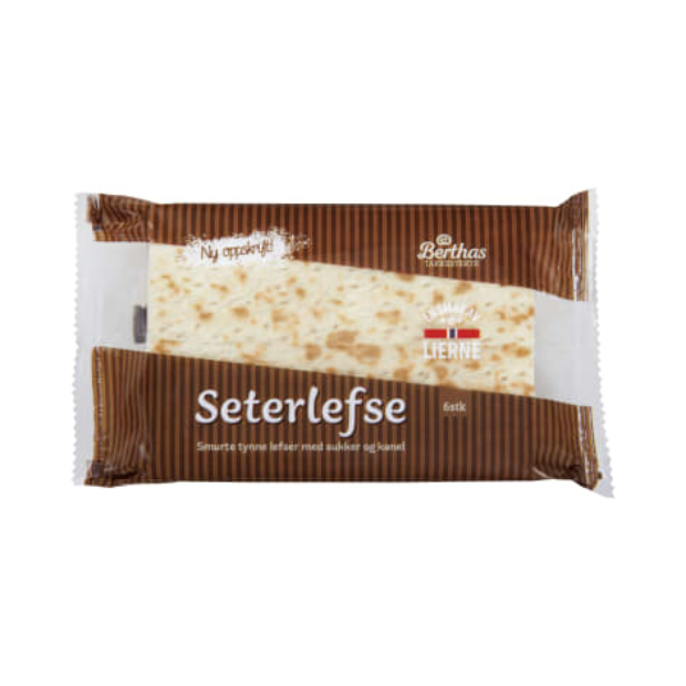 Seterlefse Traditional Norwegian Flatbread 60g – Berthas