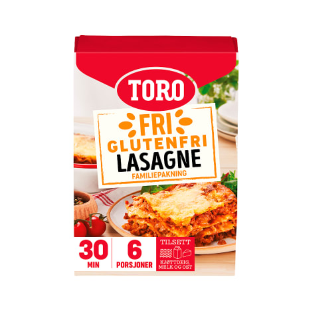 Lasagne Kit gluten free 300g Toro