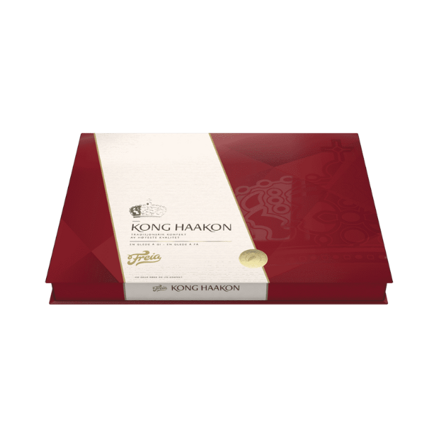 Kong Haakon 450g Freia - Traditional dark and light chocolate