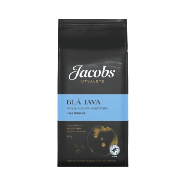 Blue Java Whole Beans 500g Jacobs Utvalgte - Blå Java Hele Bønner