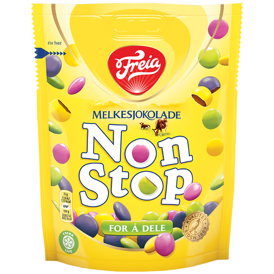 Freia Non Stop MIlk Chocolate (180 g)