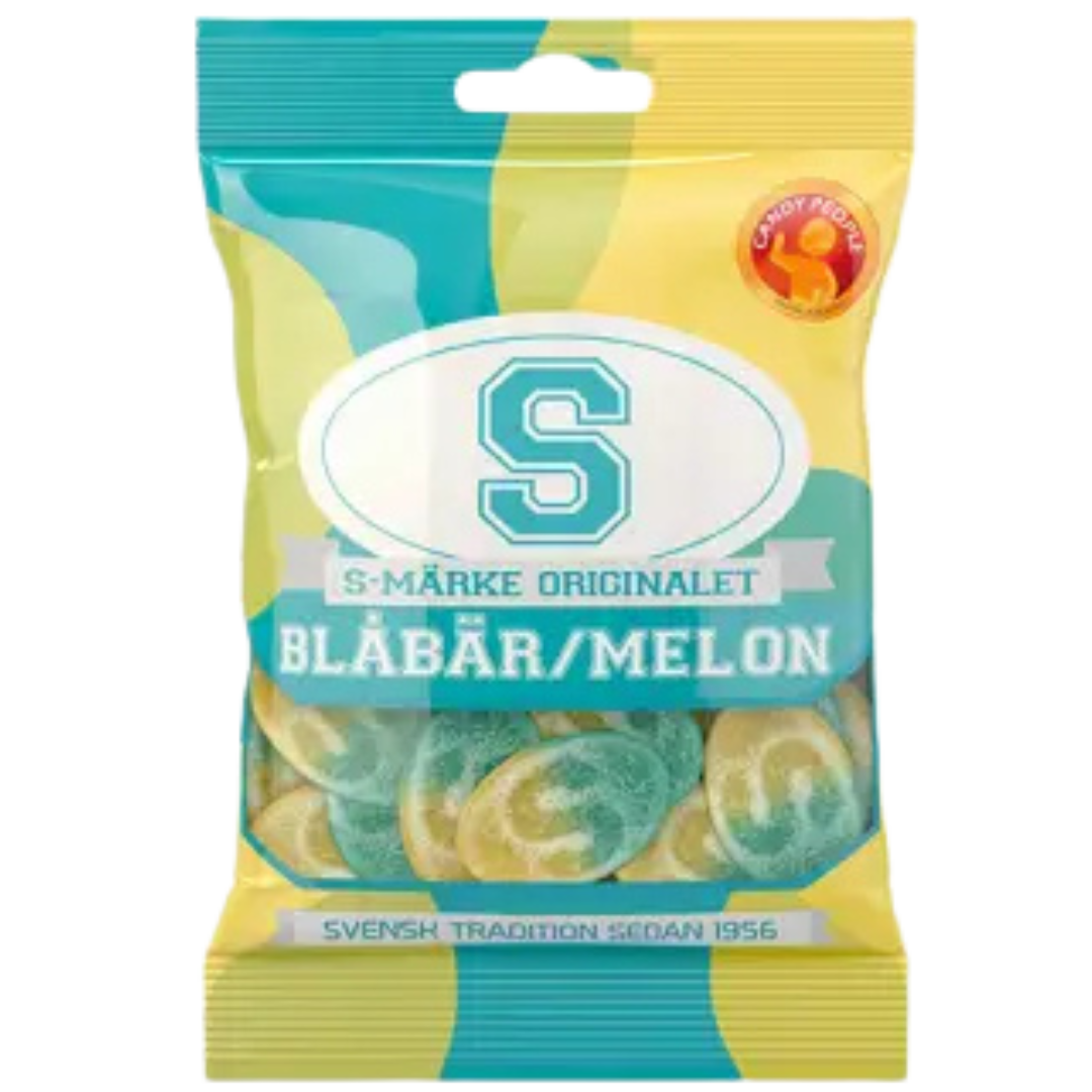 S-Märke Blueberry Melon 80g