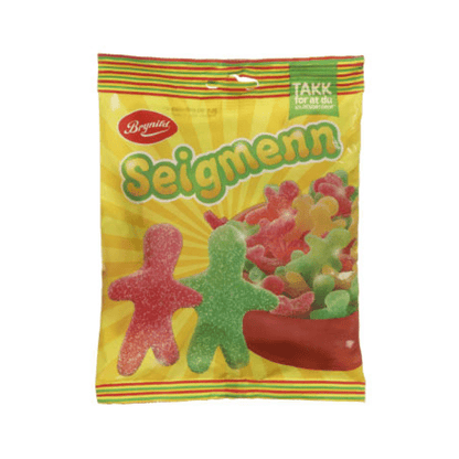 Brynild Seigmenn Gummy Men 200g – Norwegian Jelly Candies - Scandi Candy Swedish Candy Shop