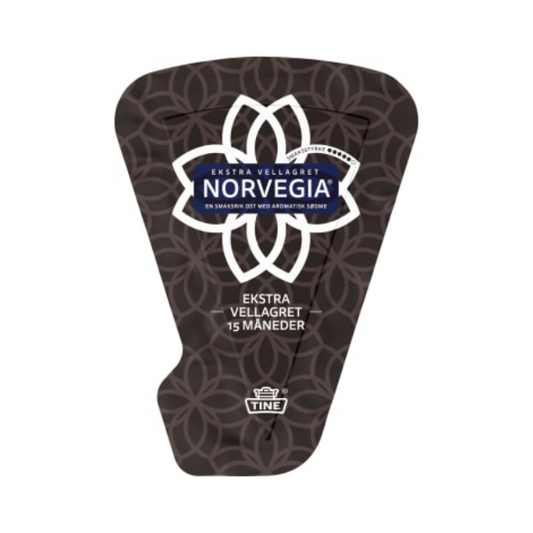 Tine Norvegia Extra Well-Aged Cheese Approx. 550g – Ekstra Vellagret m/Skorpe