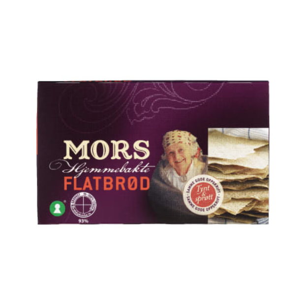 Mother’s Homemade Flatbread 260g – Mors Hjemmebakte Flatbrød