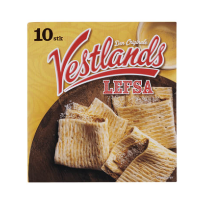 Vestlandslefsa Dry 10 Pieces 360g – Tørre Lefser