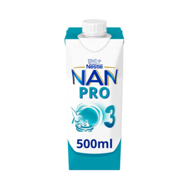 Nestle Nan Pro 3 from 12 Months Ready to Drink 500ml – Toddler Formula