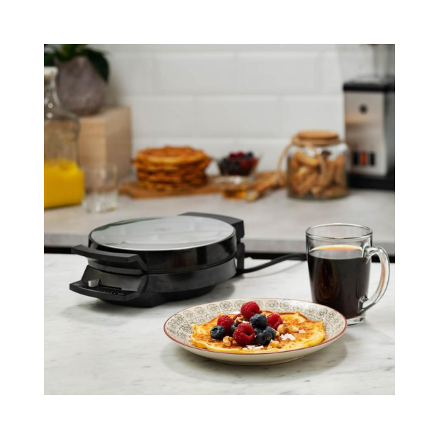 OBH Nordica Deluxe Single Waffle Iron – Vaffeljern Enkel Stål