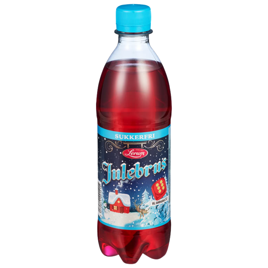 Lerum Christmas Soda Sugarfree 0,5L - Julebrus