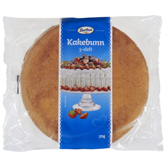 Berthas Cake Base – 3 Layers kakebunn