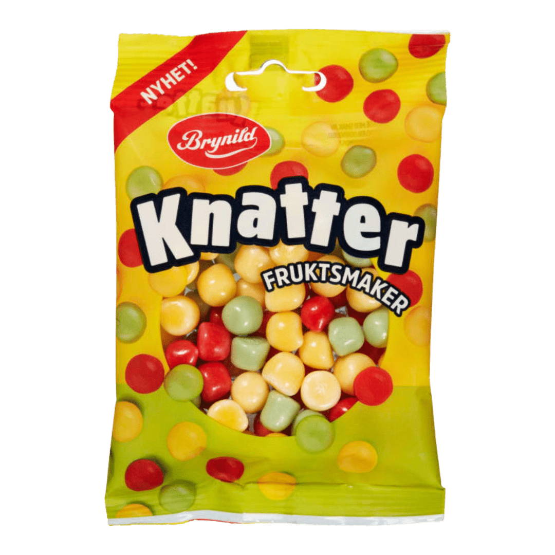 Knatter Fruit 80g - Scandi Candy Swedish Candy Shop