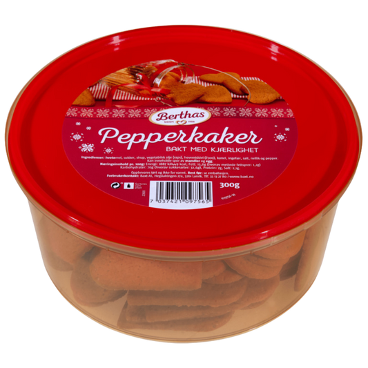 Berthas Gingerbread Cookies 300g - Pepperkaker