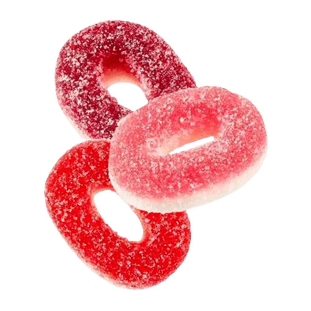 Red Fruits Mini Rings - Scandi Candy Swedish Candy Shop