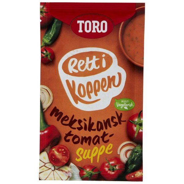 Toro Tomatsuppe Meksikansk 28 grams Rett i Koppen (instant soup)