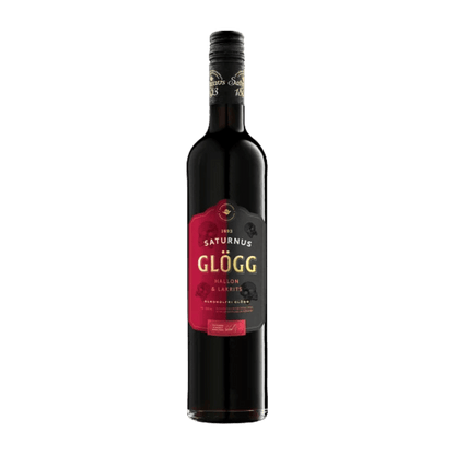 Saturnus BUBS Glögg Raspberry and Licorice 50cl - Scandi Candy Swedish Candy Shop