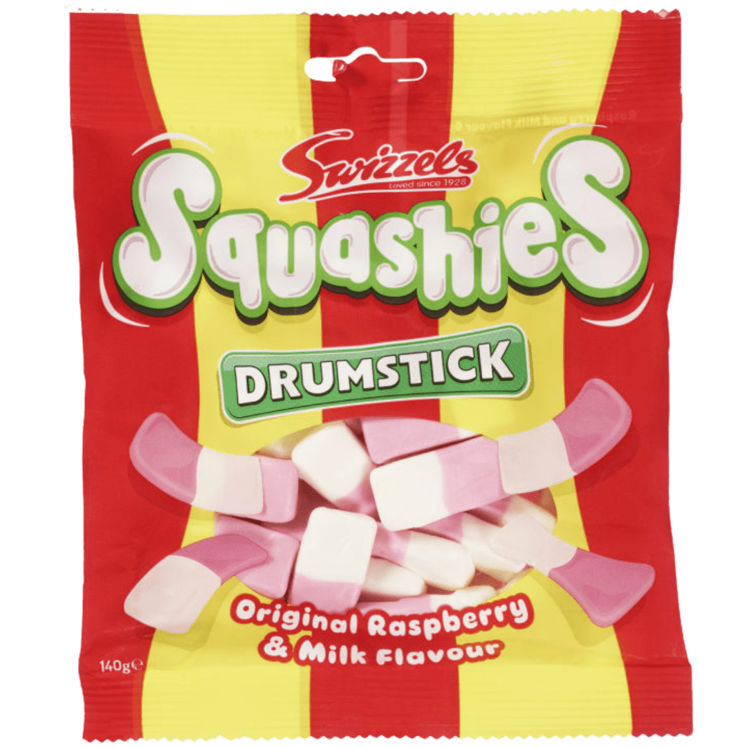 Squashies Drumstick Original 140g - Scandi Candy Swedish Candy Shop
