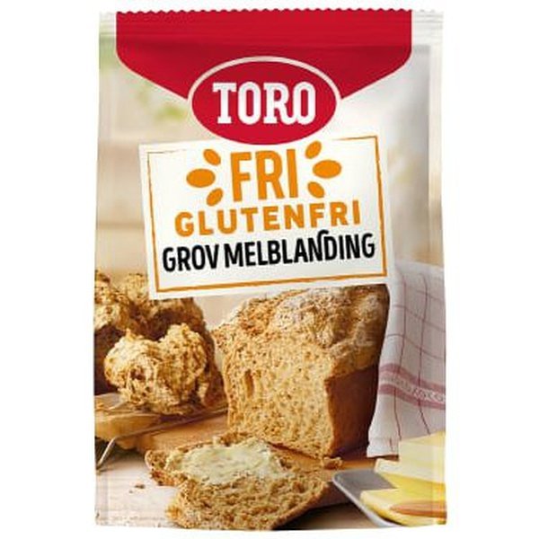 Toro Glutenfree flour mixture Coarse (grov glutenfri melblanding) 406 grams