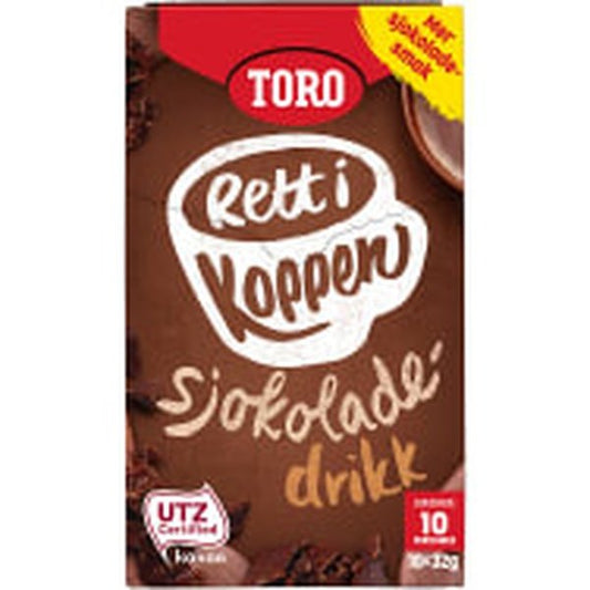 Toro sjokoladedrikk hot chocolate drink 10x35 gram (Sjokoladedrikk)