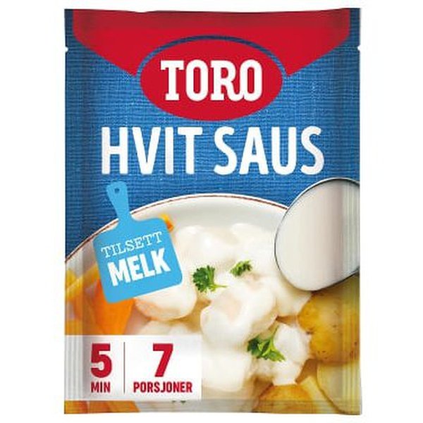 Toro White gravy/sauce (hvit saus) 38 grams